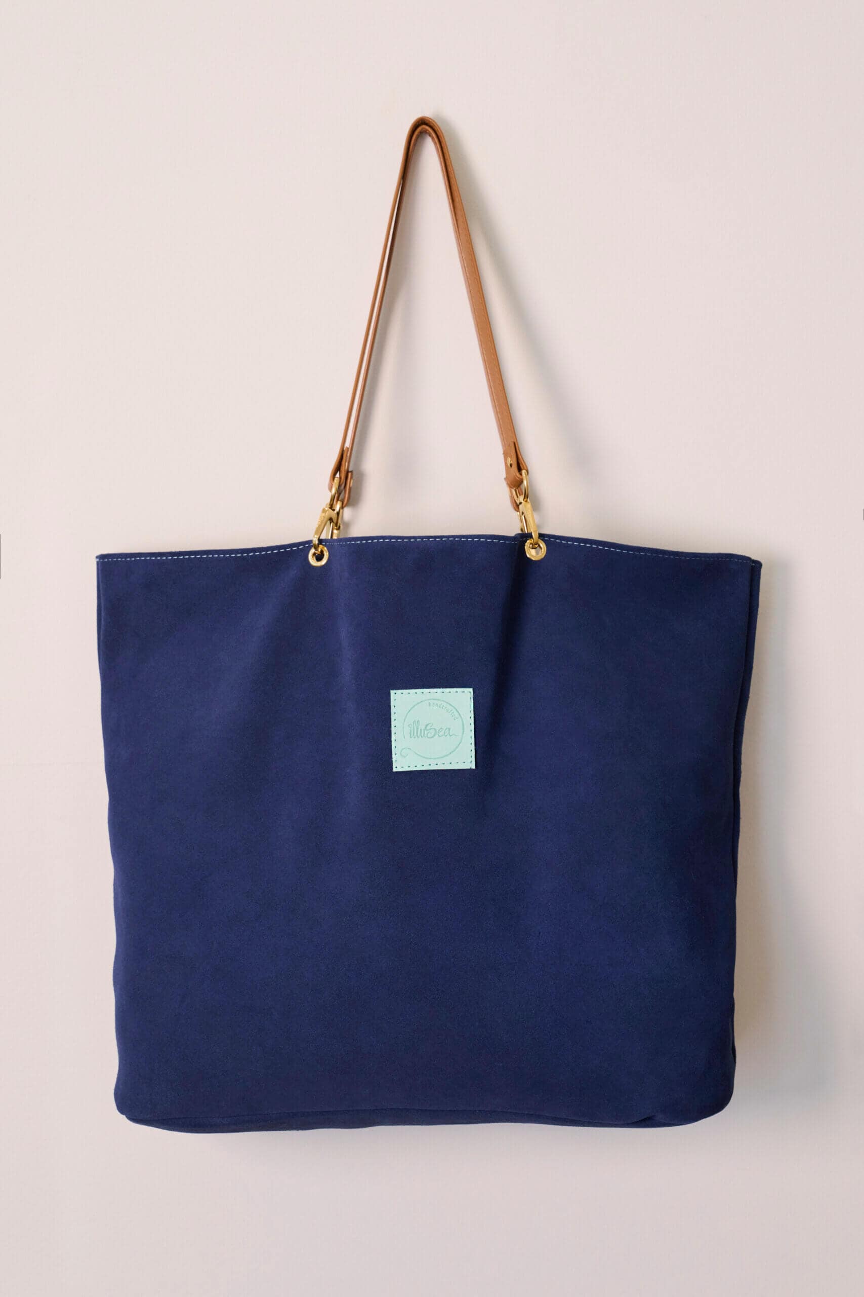 Riviera Tote Bag in Navy Blue